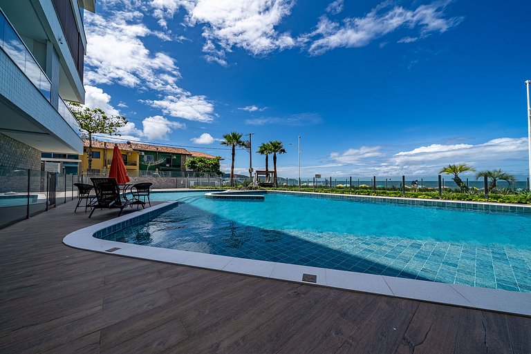 Duplex alto padrão beira mar em Bombas