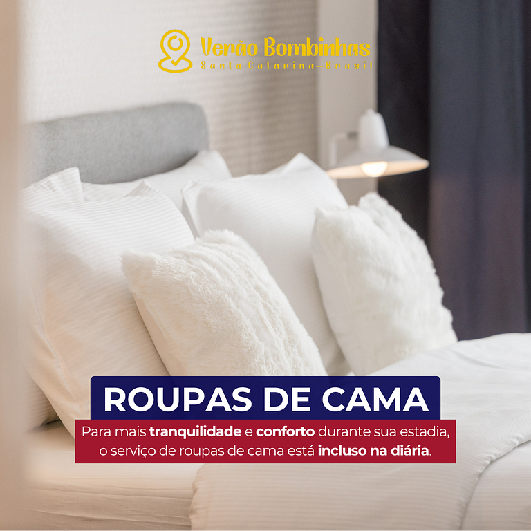 Apartamento térreo à 30 metros da praia de Canto Grande