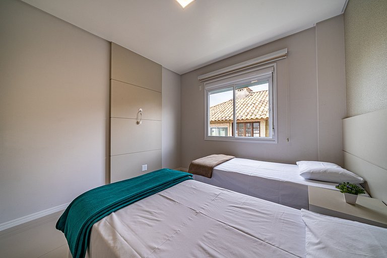 Apartamento a 30 metros do mar de Canto Grande