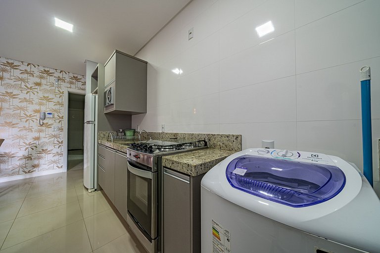 Apartamento à 30 metros da praia de Canto Grande