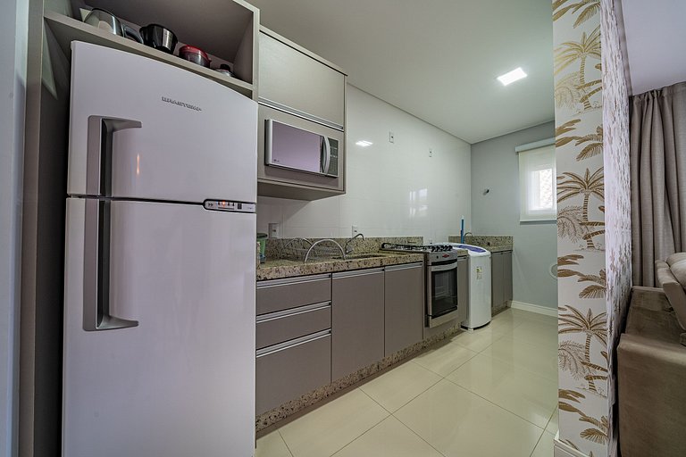 Apartamento à 30 metros da praia de Canto Grande