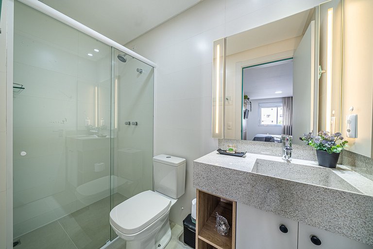 Apartamento 2 suítes 150 mts do mar de Mariscal