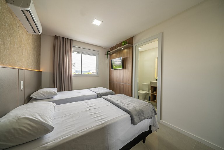 Apartamento con 2 suites, a 150 metros del mar en Mariscal.