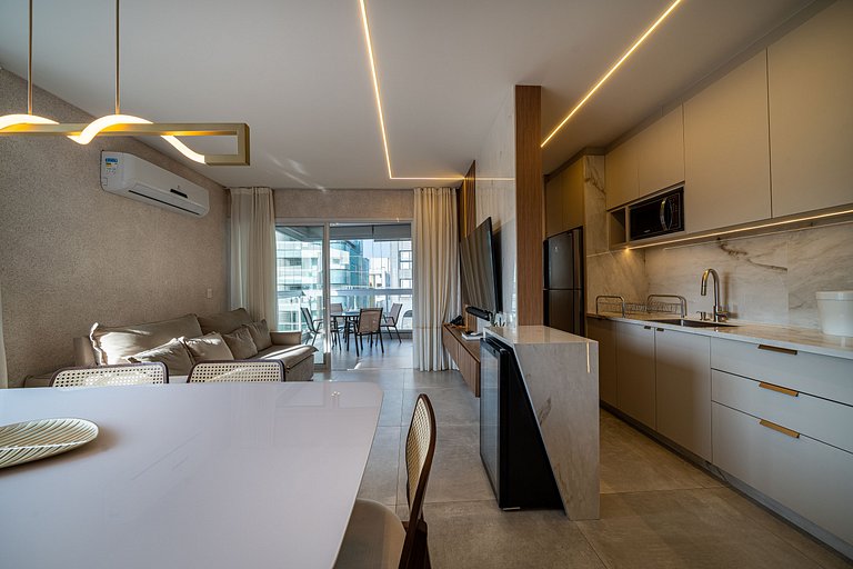 Duplex alto padrão beira mar em Bombas