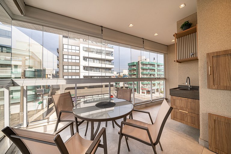 Duplex alto padrão beira mar em Bombas