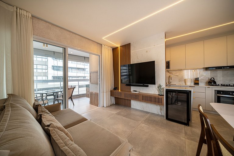 Duplex alto padrão beira mar em Bombas