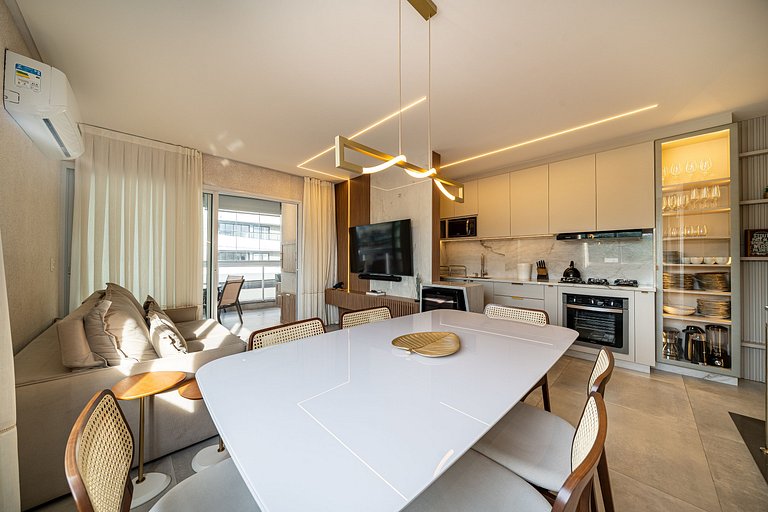 Duplex alto padrão beira mar em Bombas