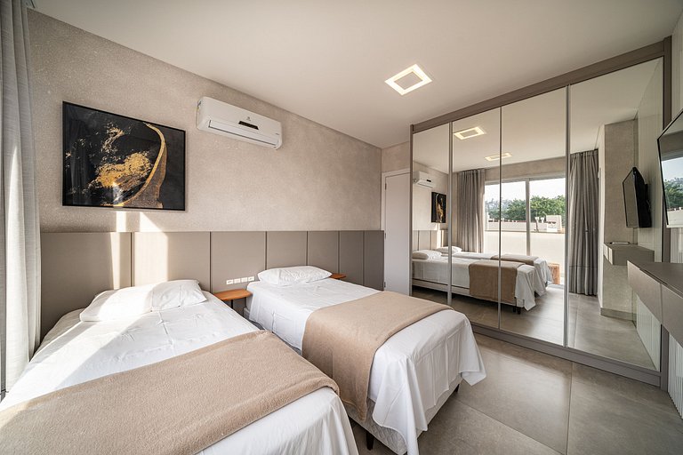 Duplex alto padrão beira mar em Bombas