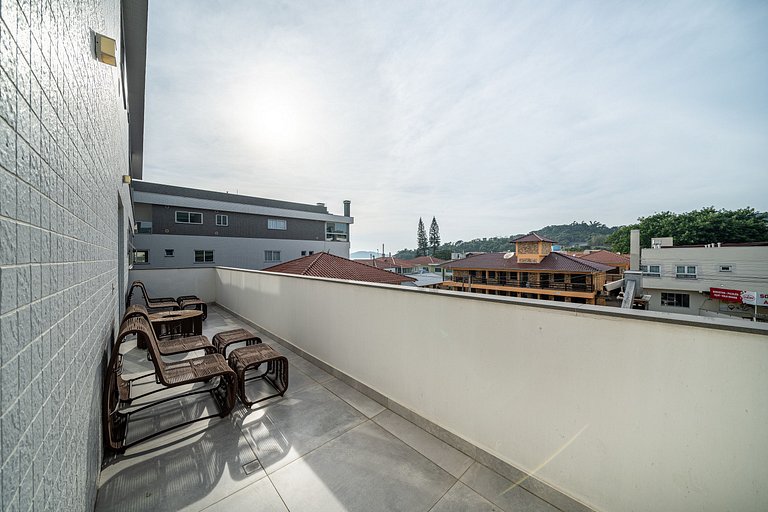 Duplex alto padrão beira mar em Bombas