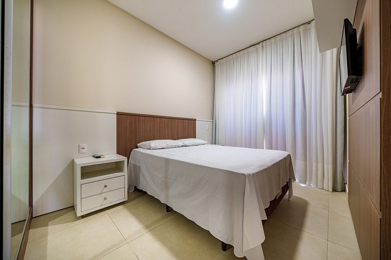 Apartamento 2 quartos no centro de Bombinhas