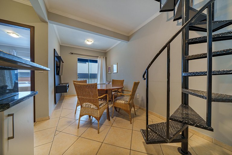 Apartamento amplo para família em Bombinhas.
