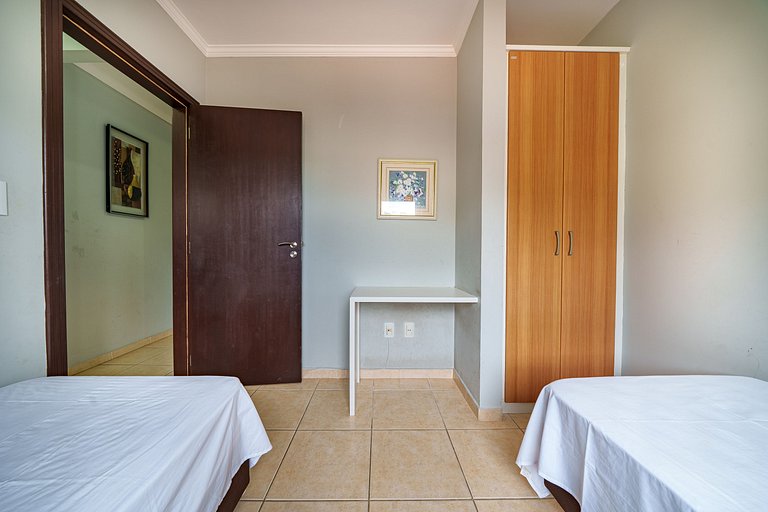 Apartamento grande para família em Bombinhas