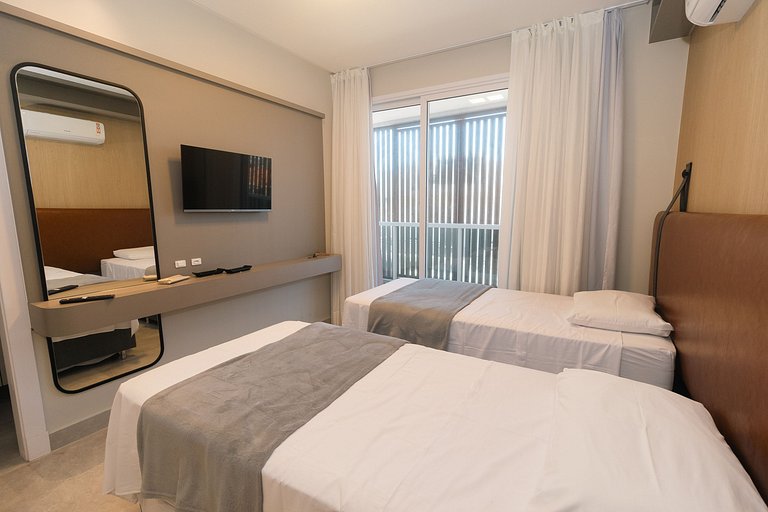 Acogedor dúplex con vistas al mar en Bombas