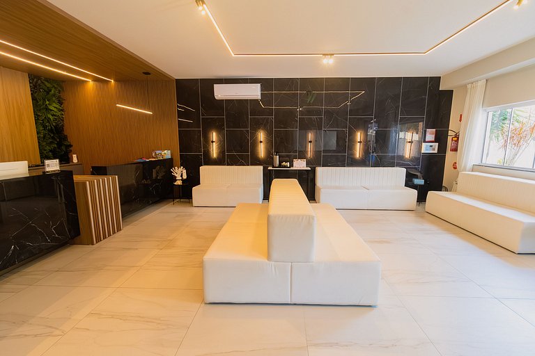 Flat a 50 metros da praia