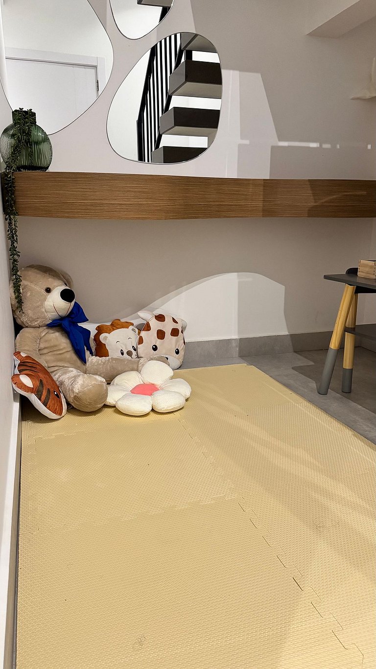 Duplex beira mar em Bombas com vista