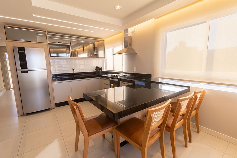 Ático dúplex frente al mar con 3 dormitorios en Bombas