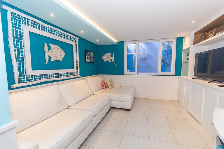 Casa Amalfi - Frente a la playa en el centro de Bombinhas