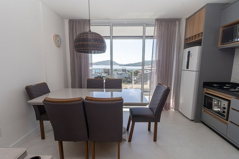 Vista al mar en Bombas, 2 suites.