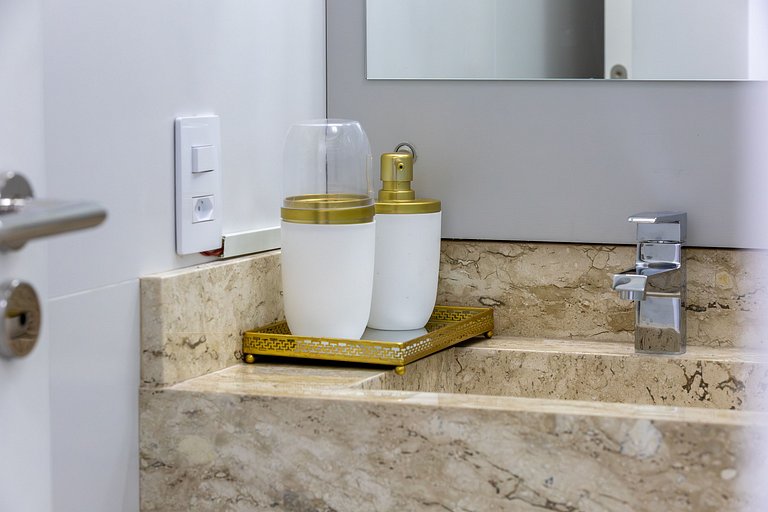 Vista pro mar de Bombas 2 suítes