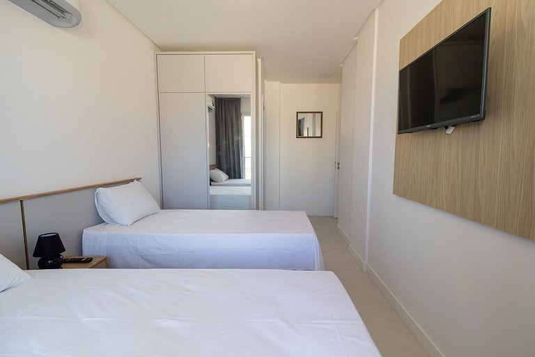 Vista al mar en Bombas, 2 suites.