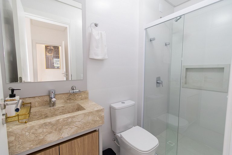 Vista pro mar de Bombas 2 suítes