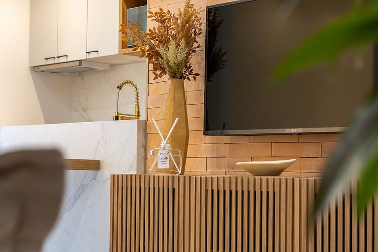 Apartamento novo para família 2 suítes Bombas