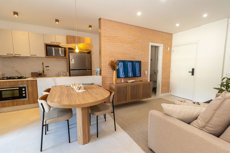 Apartamento nuevo para familia, 2 suites, Bombas