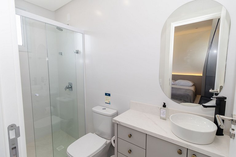 Perfeito pra família em Bombas 2 Suítes