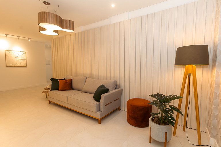 Vista pro mar de Bombas 3 suítes