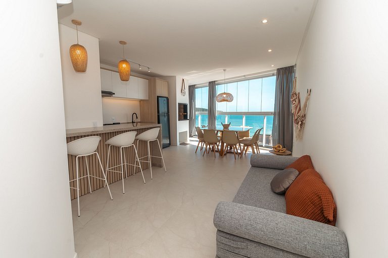 Vista al mar en Bombas, 3 suites.