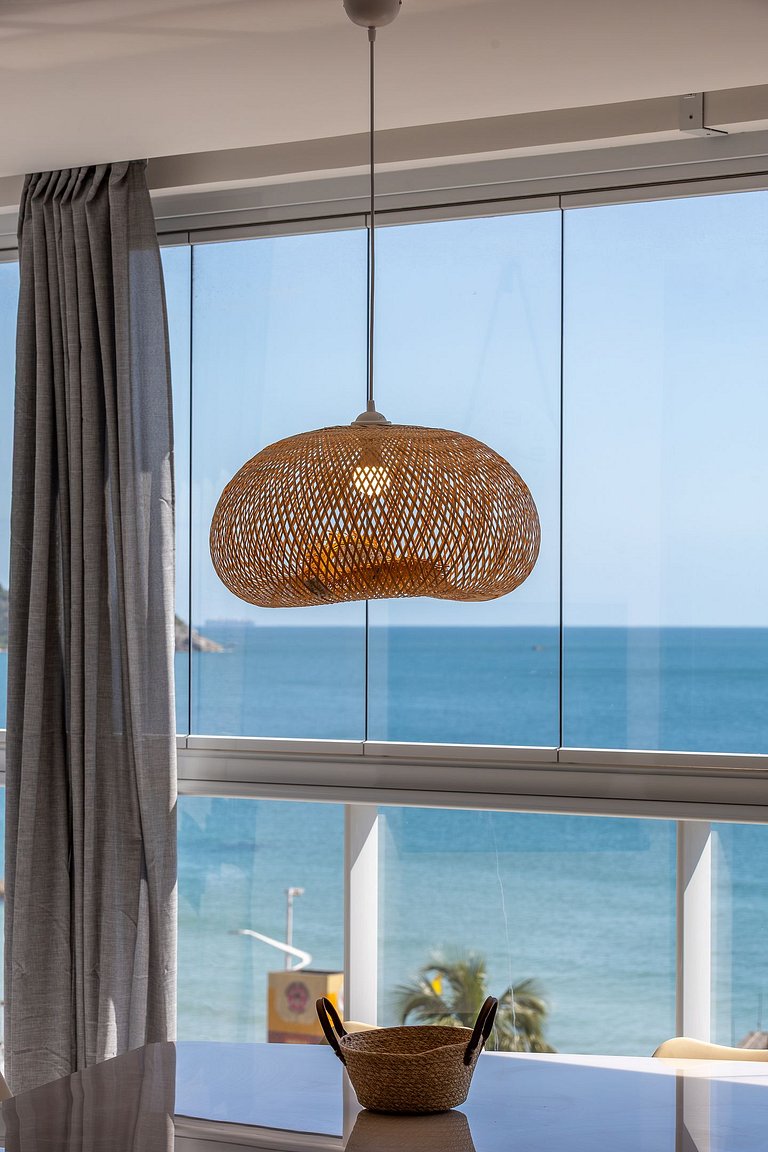 Vista pro mar de Bombas 3 suítes