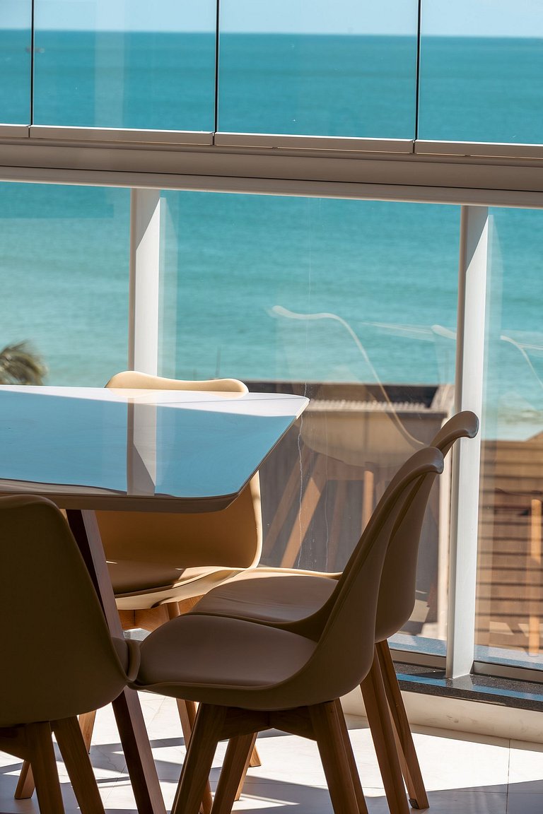 Vista al mar en Bombas, 3 suites.