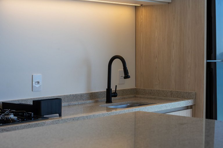 Vista al mar en Bombas, 3 suites.