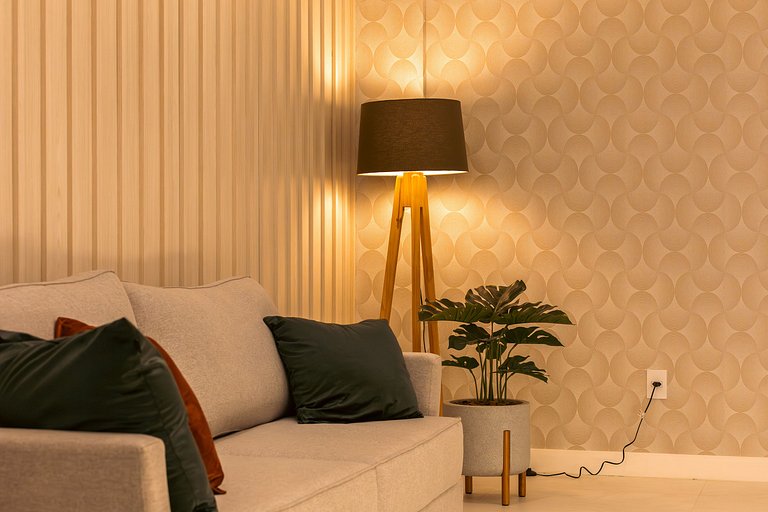 Vista pro mar de Bombas 3 suítes