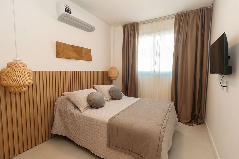 Vista al mar en Bombas, 3 suites.