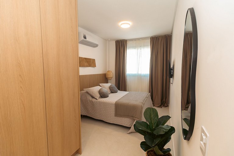 Vista al mar en Bombas, 3 suites.