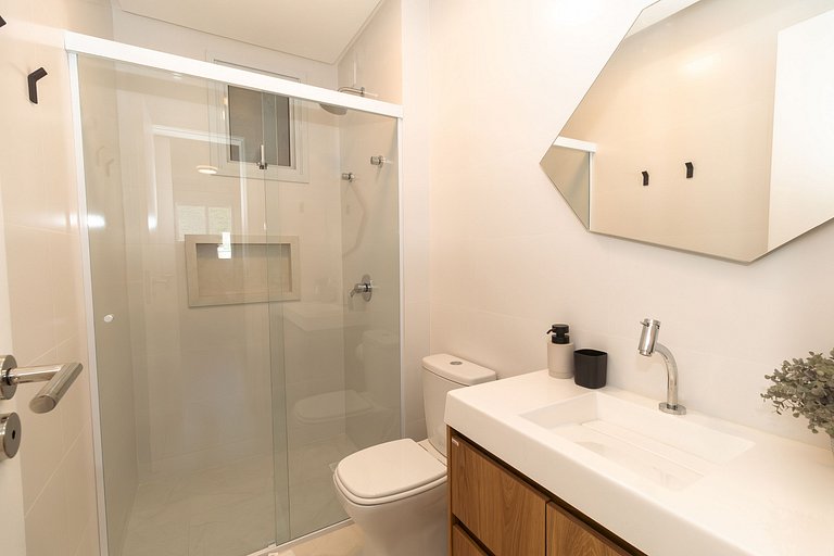 Vista al mar en Bombas, 3 suites.