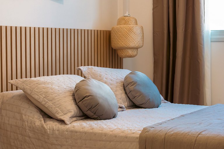 Vista al mar en Bombas, 3 suites.