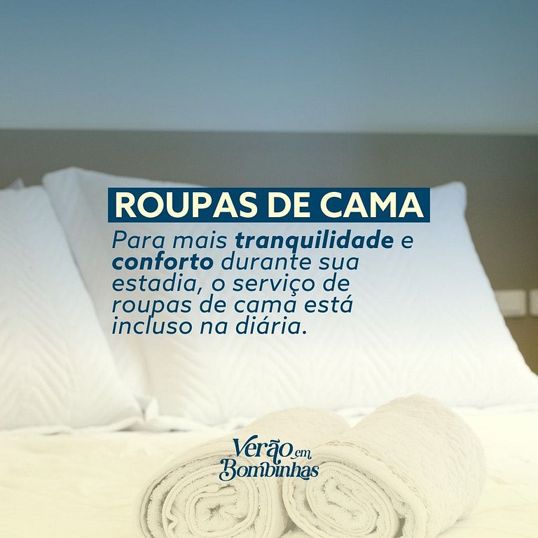 Vista pro mar de Bombas 3 suítes