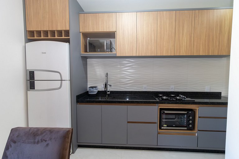 Apartamento novo para família 2 suítes Bombas