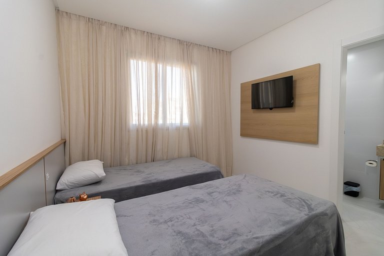 Apartamento nuevo para familia, 2 suites, Bombas