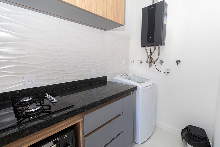 Apartamento novo para família 2 suítes Bombas