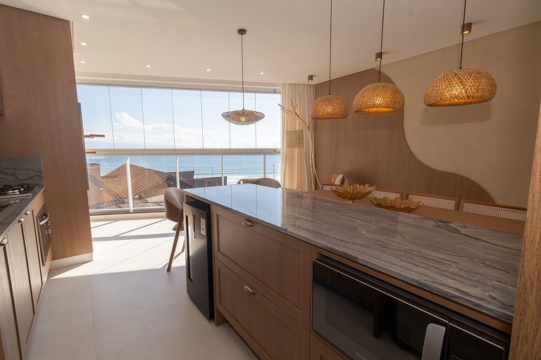 Frente al mar en Bombas con 3 suites