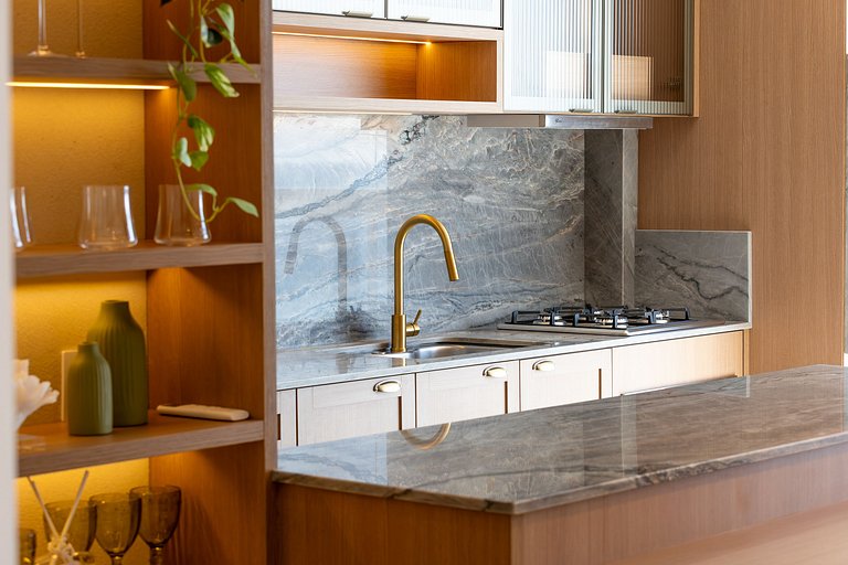 Frente al mar en Bombas con 3 suites