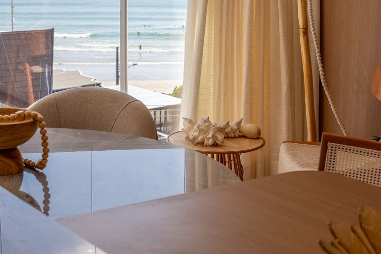 Frente al mar en Bombas con 3 suites