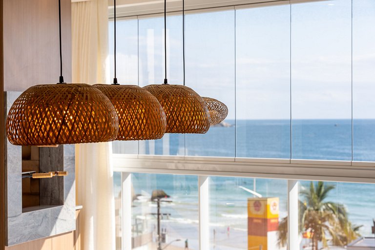 Frente al mar en Bombas con 3 suites