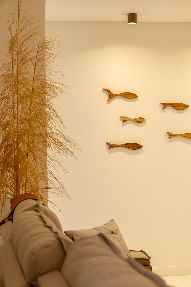 Frente pro mar de Bombas 3 suítes