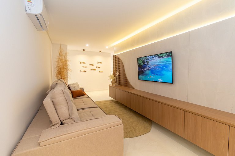 Frente al mar en Bombas con 3 suites