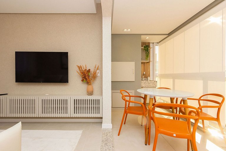Apartamento de 2 suites con vistas al mar