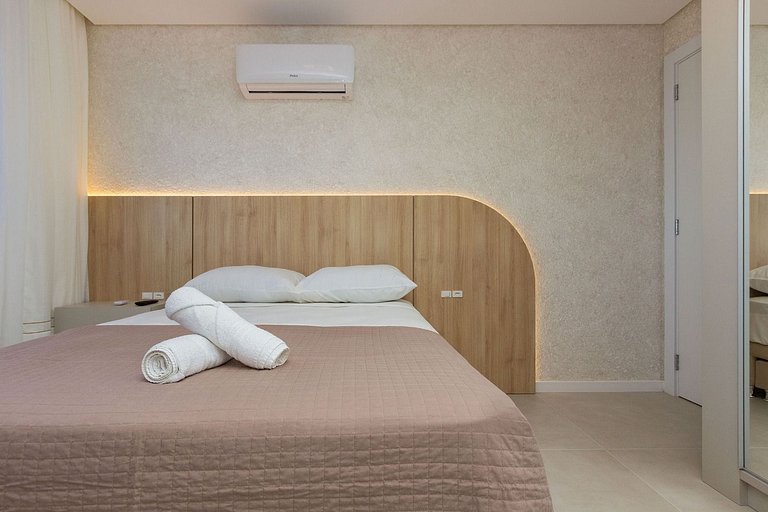 Apartamento 2 suítes perto do mar
